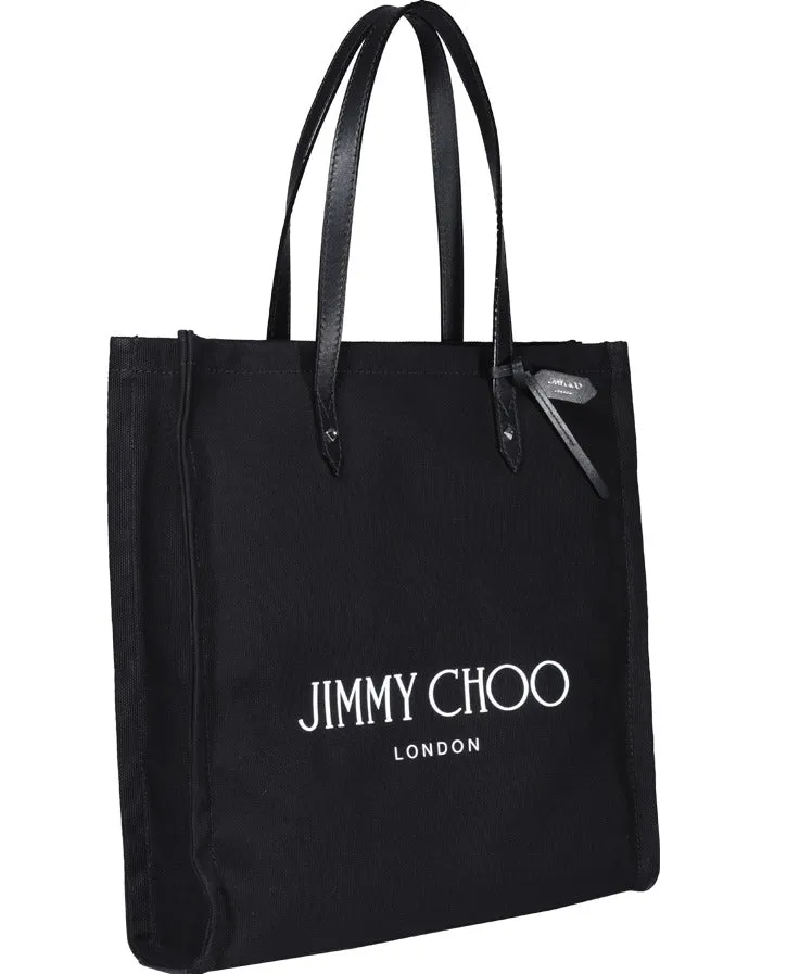 Jimmy Choo Logo Printed Toe Bag