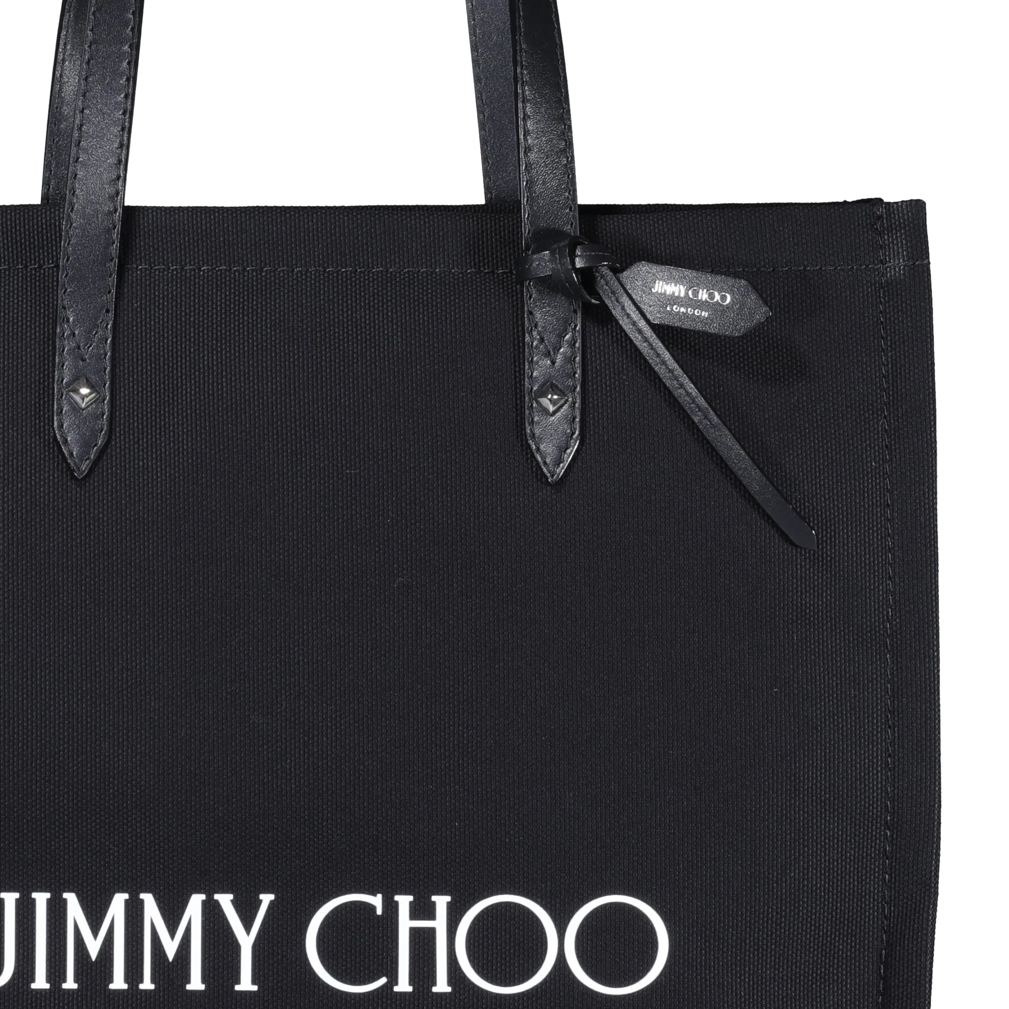 Jimmy Choo Logo Printed Toe Bag