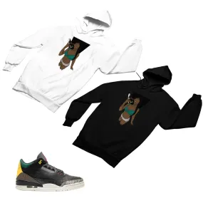 Jordan 3 Animal Matching Custom Designed Hoodies JD 3-11-12