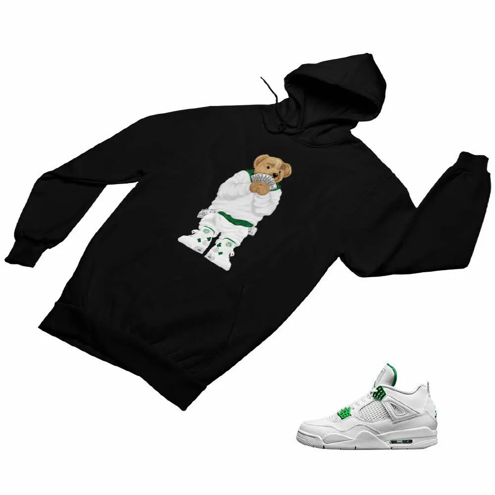 Jordan 4 Green Matching Custom Designed Hoodies JD 4-23-50