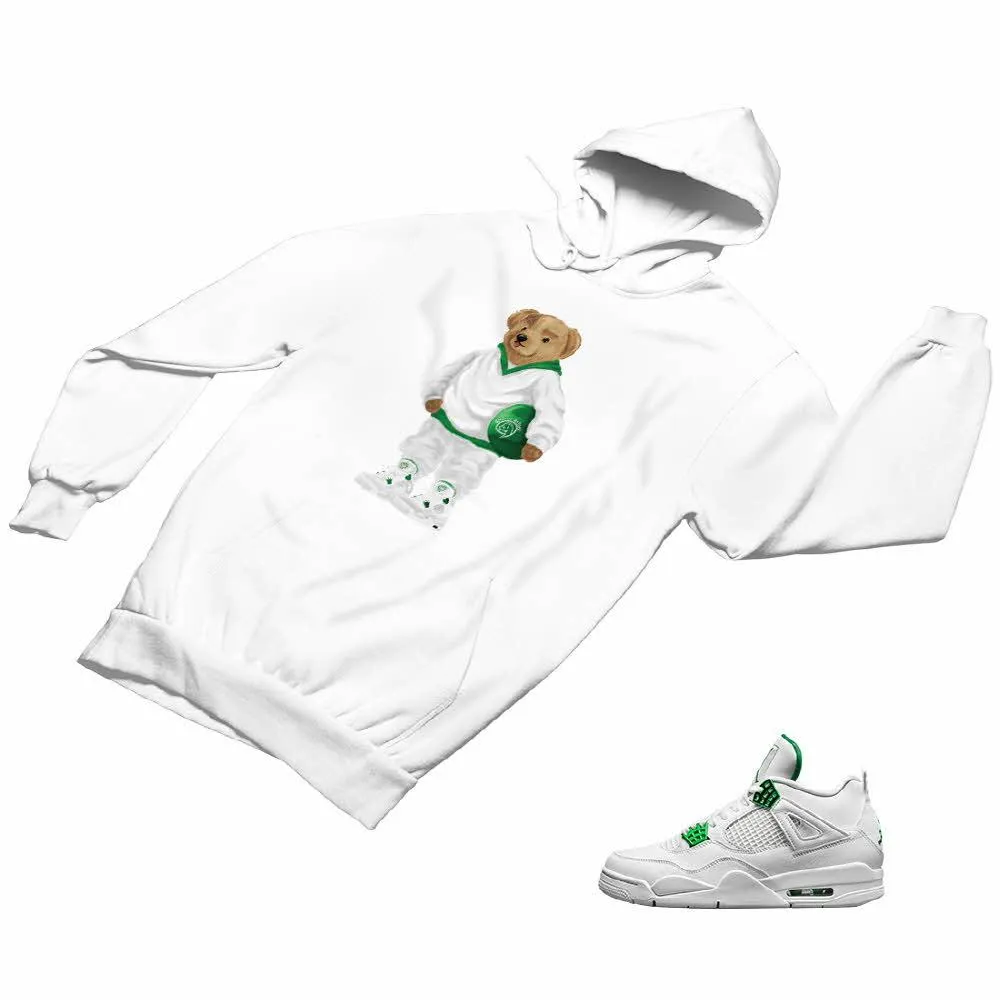 Jordan 4 Green Matching Custom Designed Hoodies JD 4-23-51