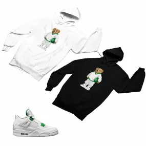 Jordan 4 Green Matching Custom Designed Hoodies JD 4-23-51