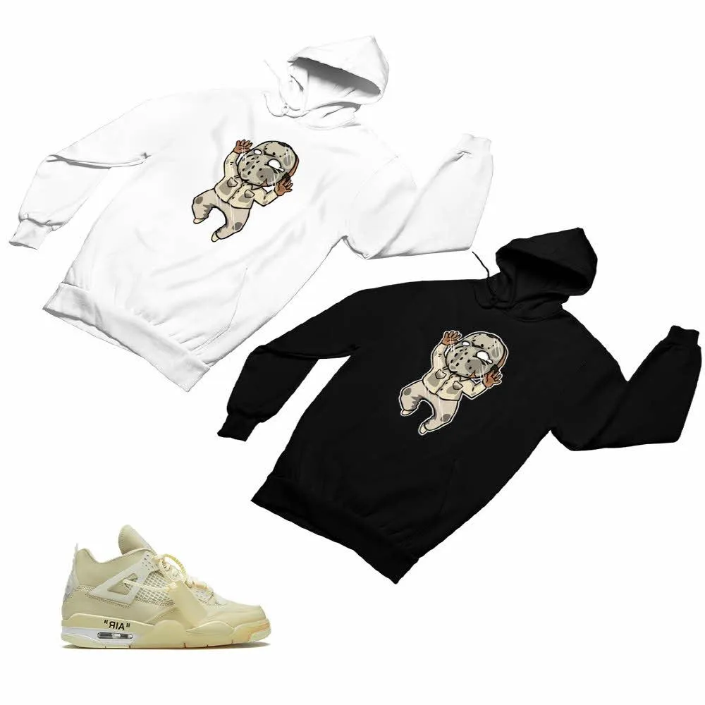 Jordan 4 Sail Matching Custom Designed Hoodies JD 4-24-35