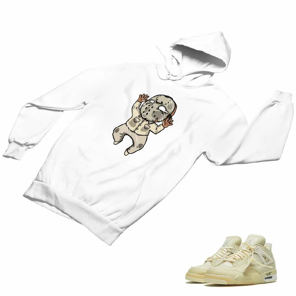 Jordan 4 Sail Matching Custom Designed Hoodies JD 4-24-35