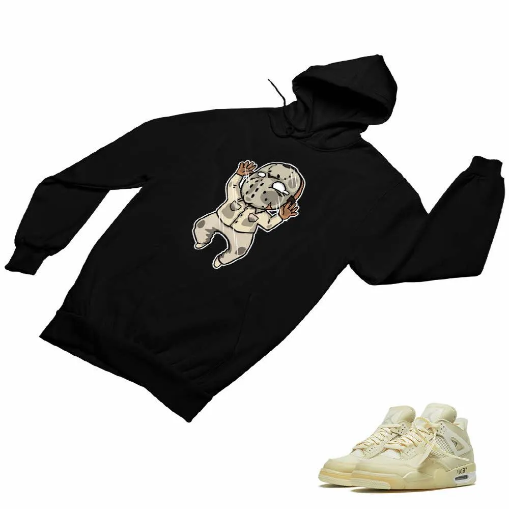 Jordan 4 Sail Matching Custom Designed Hoodies JD 4-24-35