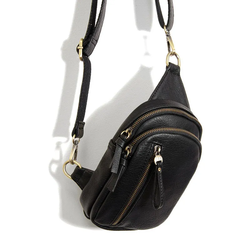 Joy Susan Black Skyler Sling Bag