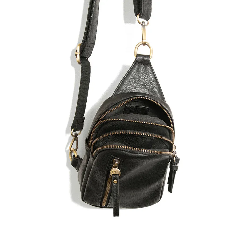 Joy Susan Black Skyler Sling Bag