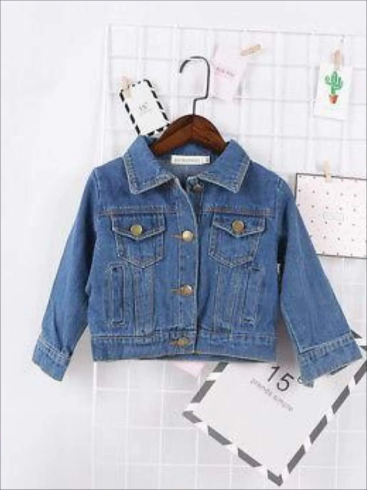 Keepin' It Casual Denim Jacket with Pockets