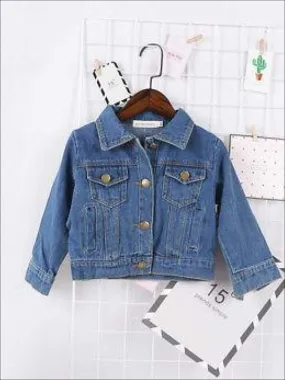 Keepin' It Casual Denim Jacket with Pockets