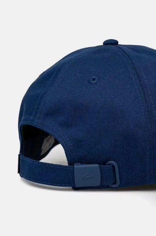 Lacoste baseball cap navy blue color with an application RK3186