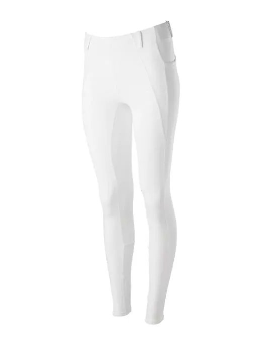 Legacy Kids Riding Tights- White