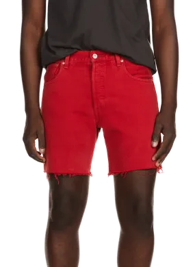 Levi's  501 denim shorts - Red