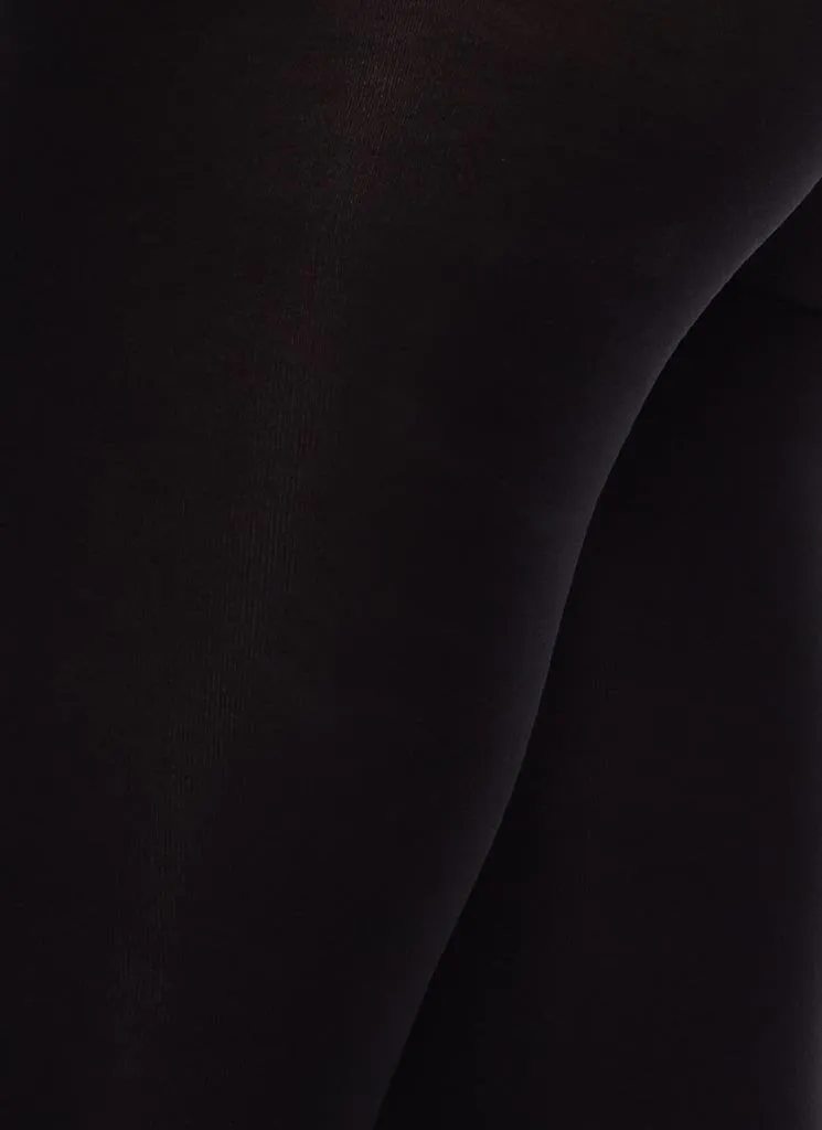 Lia Premium Tights in Black from Swedish Stockings