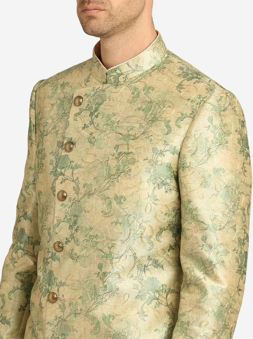 Light Green Indowestern | Azania