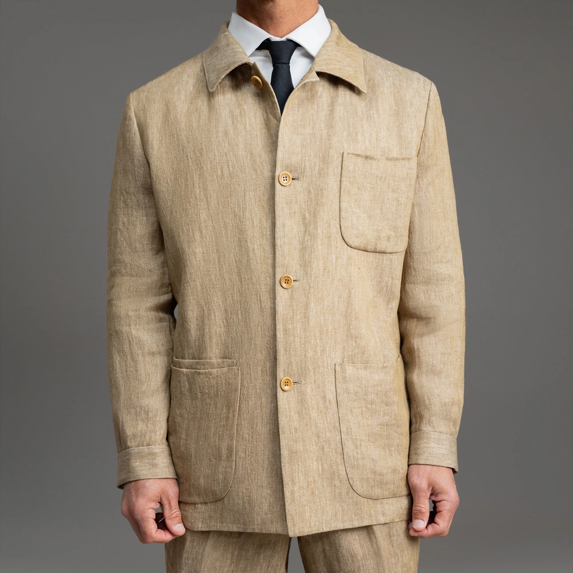 Linen Shirt Jacket