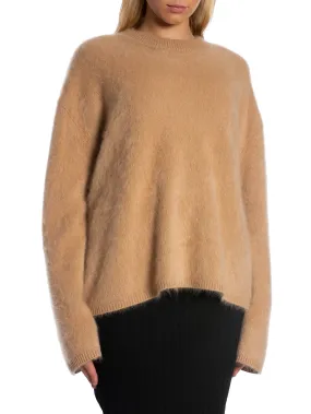 LISA YANG SWEATER NATALIA BRUSHED-BEIGE