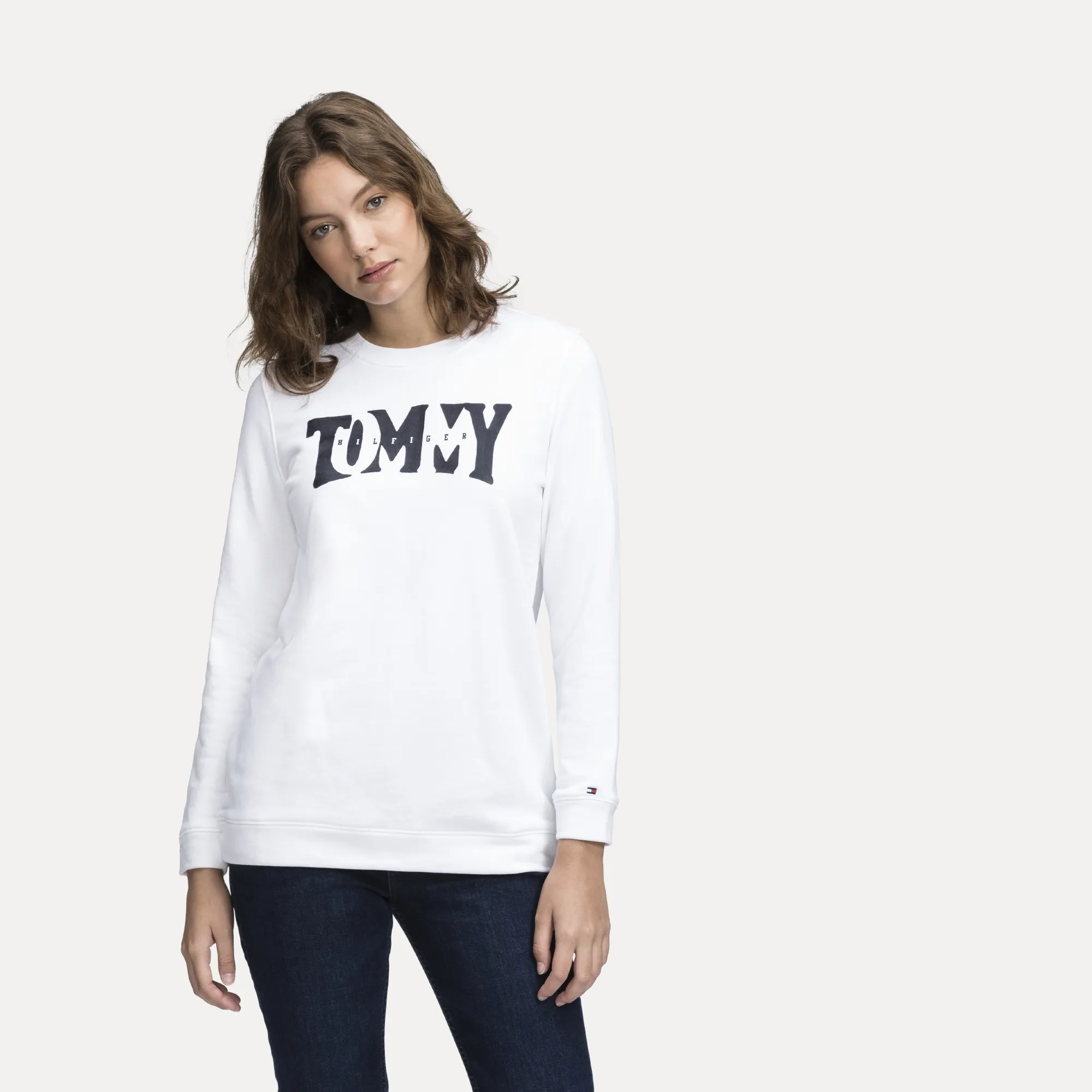 Logo Print Sweatshirt | Hoodies | Tommy Hilfiger