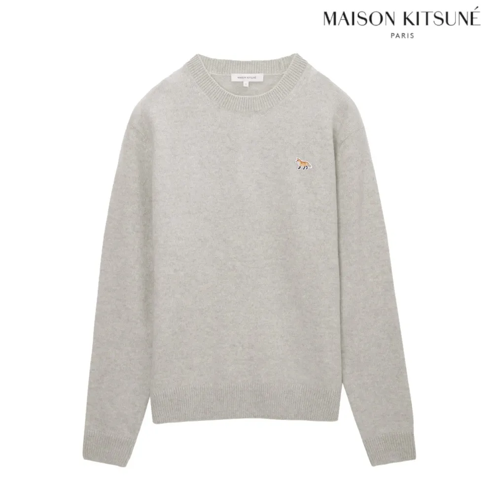 MAISON KITSUNE  |Crew Neck Unisex Wool Street Style Long Sleeves Plain