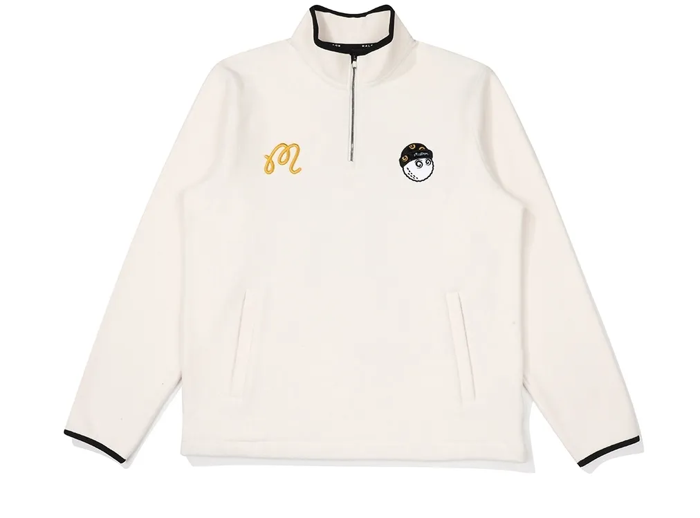 Malbon Golf  |Street Style Long Sleeves Plain Logo Sweatshirts