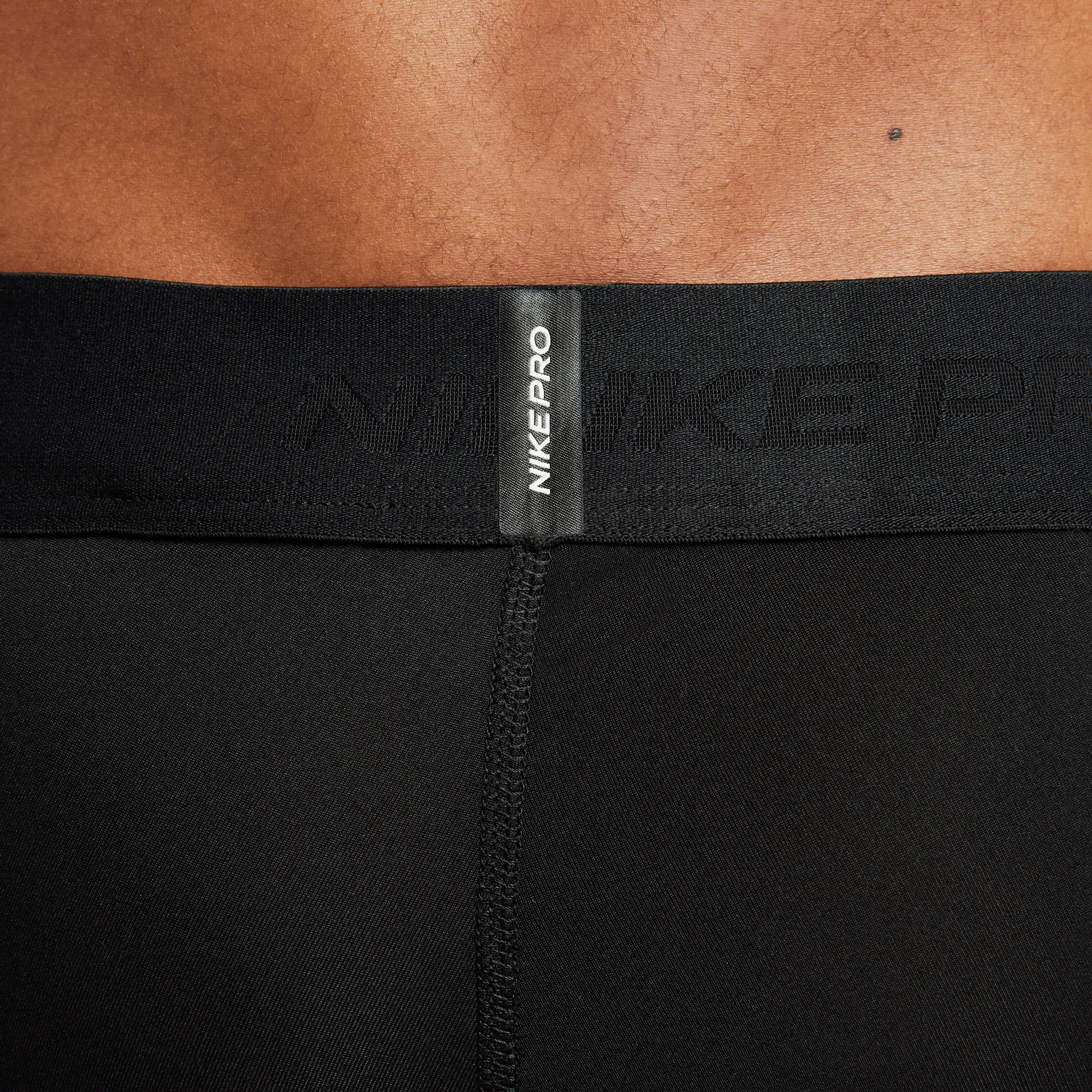 Men's Nike Pro DRI-FIT Fitness Long Shorts (010 - Black)