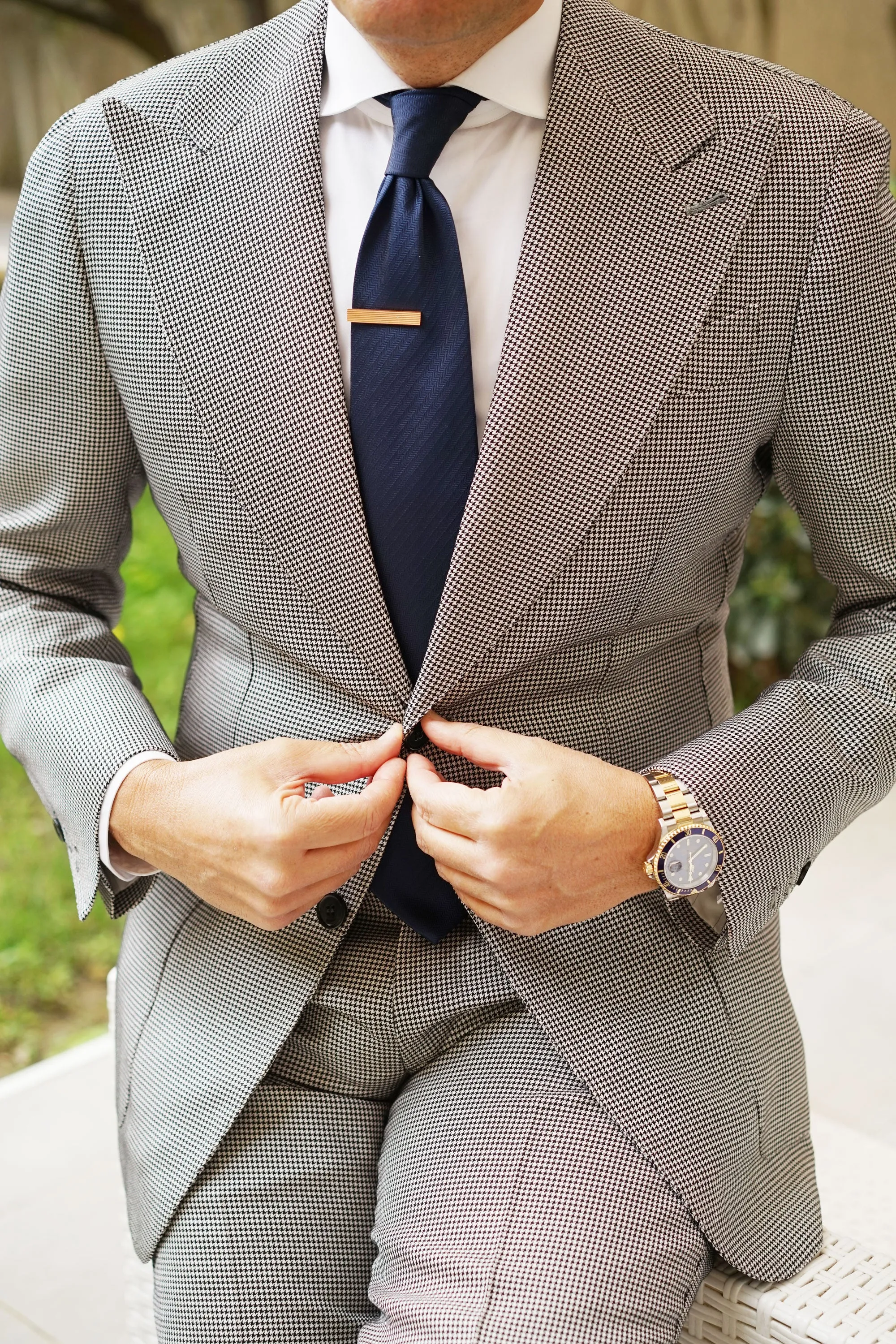 Mini Gold Eddington Tie Bar