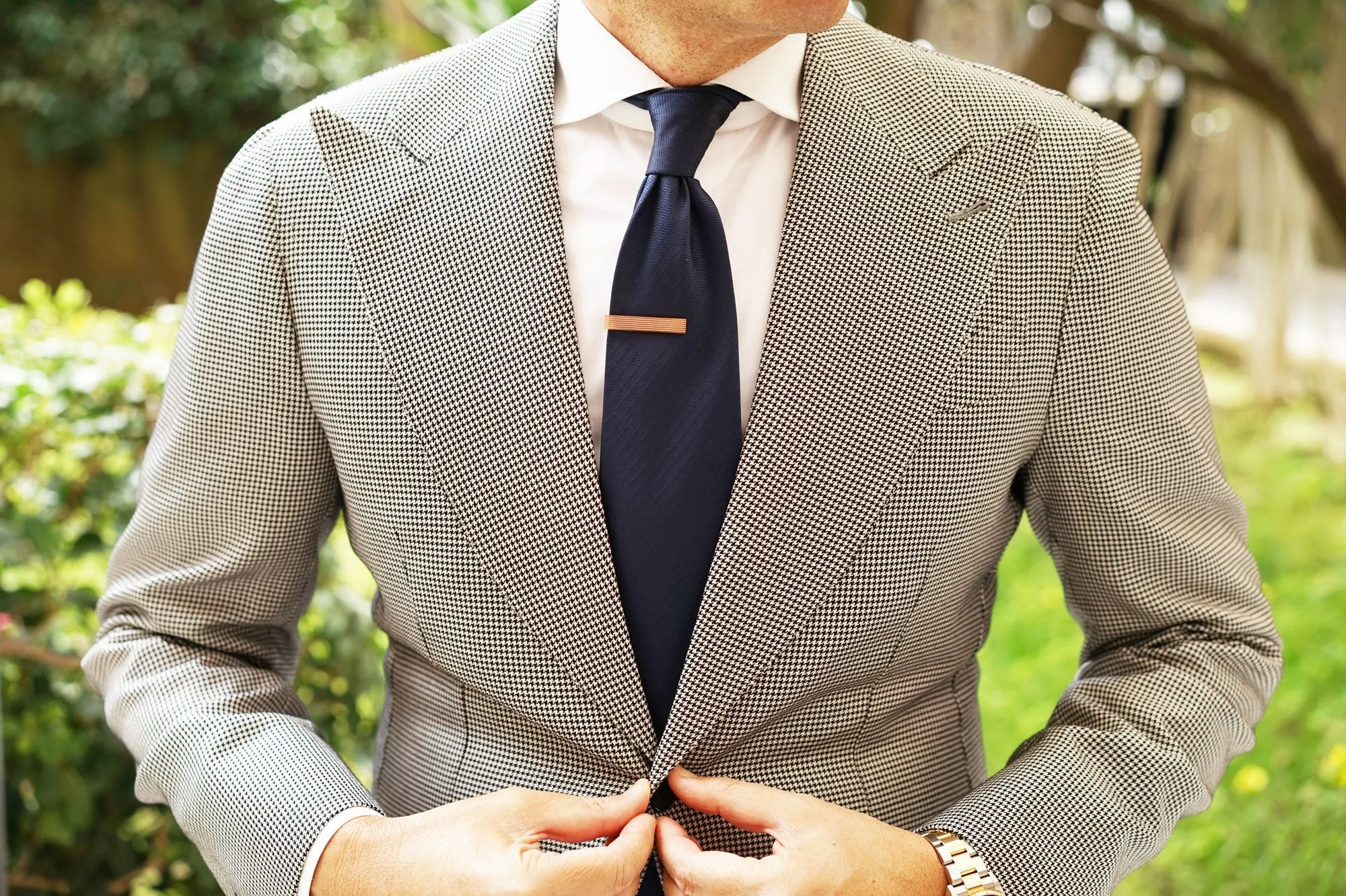 Mini Gold Eddington Tie Bar