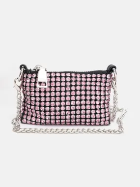 Mini Square Rhinestone Bag