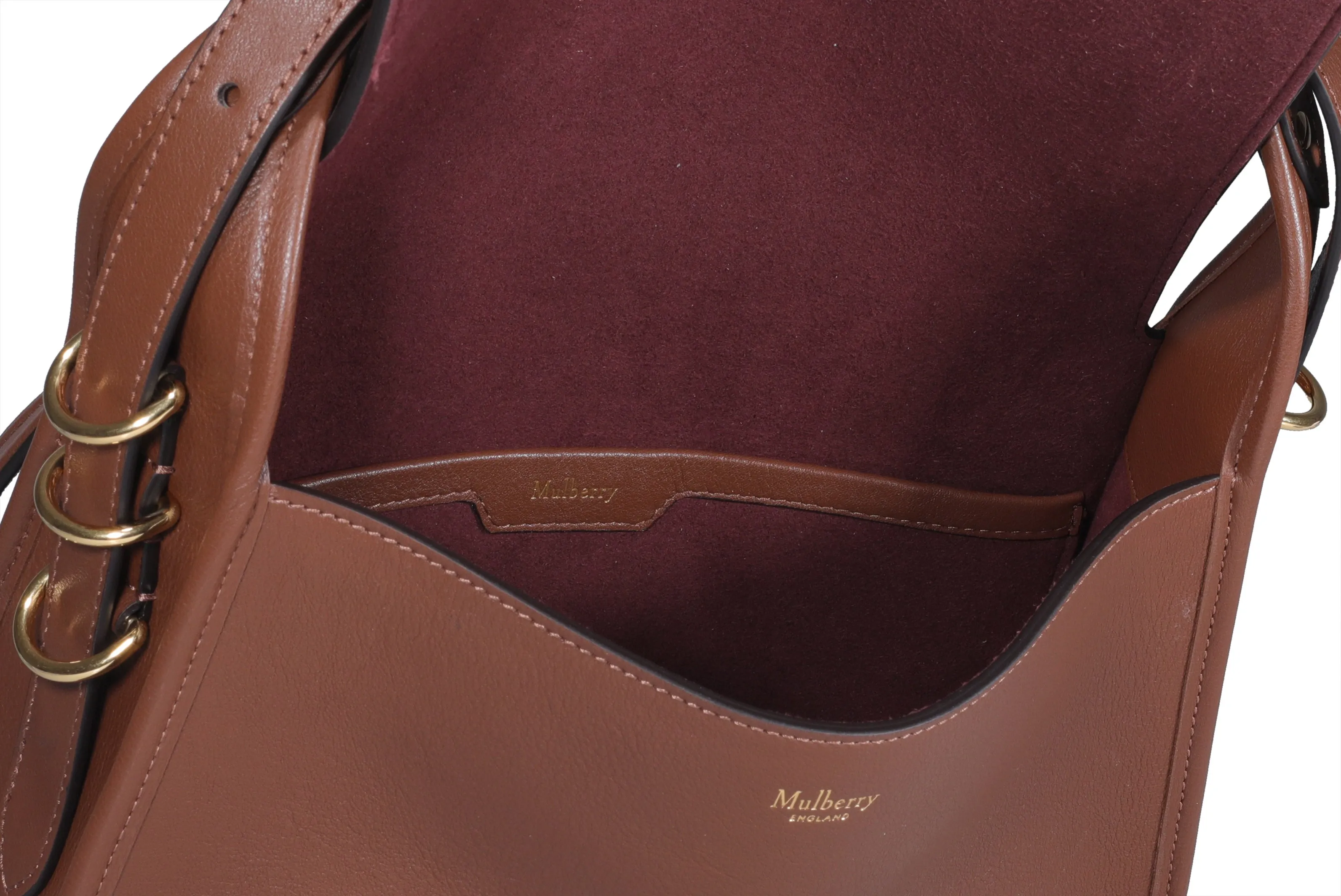 Mulberry Logo-Plaque Shoulder Bag