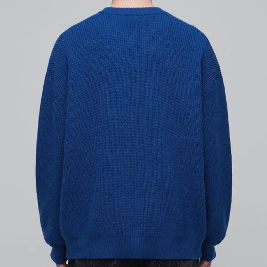 MUSINSA STANDARD  |Crew Neck Wool Cashmere Nylon Street Style Long Sleeves