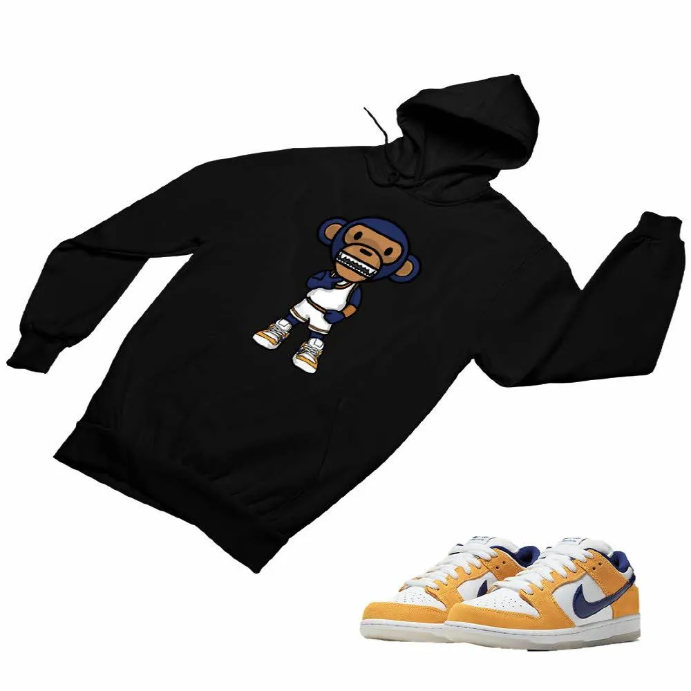 Nike SB Dunk Laser Orange Matching Custom Designed Hoodies ND 1-3-6