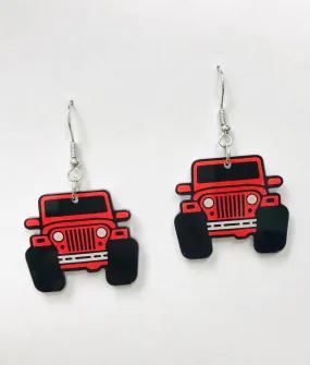 Off Road Vehicle Earrings