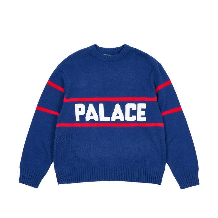 Palace Skateboards  |Crew Neck Street Style Long Sleeves Plain Logo Skater Style