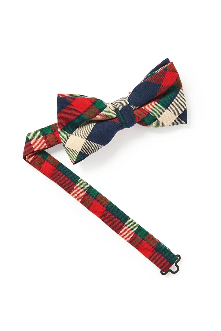 Plaid Bow Tie - Multi