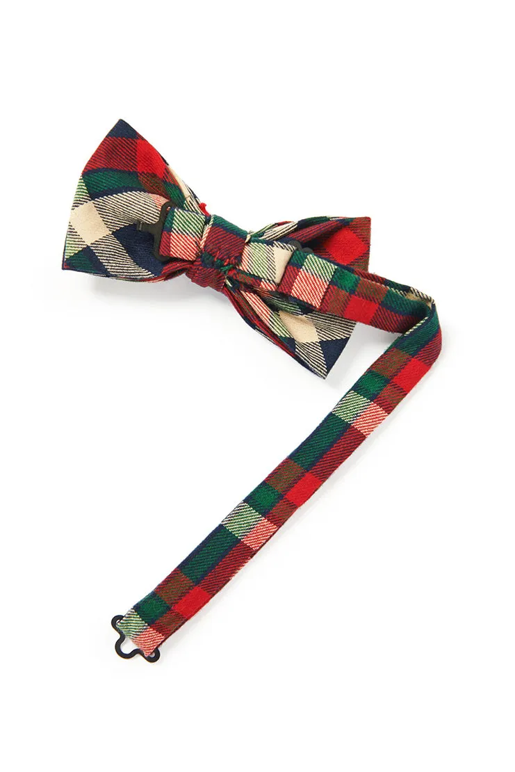 Plaid Bow Tie - Multi