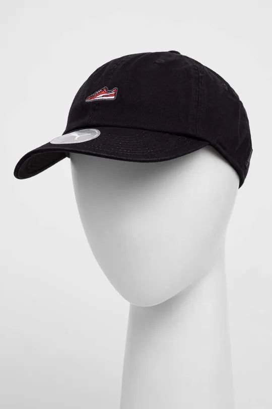 Puma cotton baseball cap black color