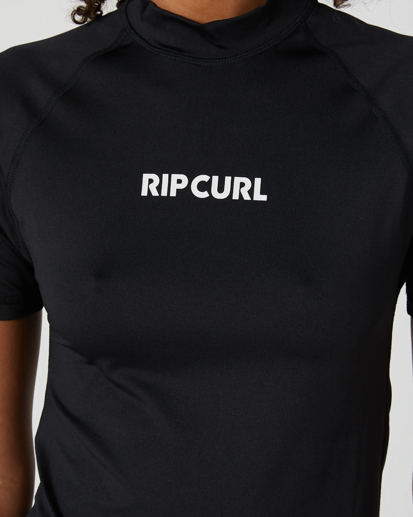 Rip Curl Classic Surf Ss Upf Rashguard - Black | SurfStitch