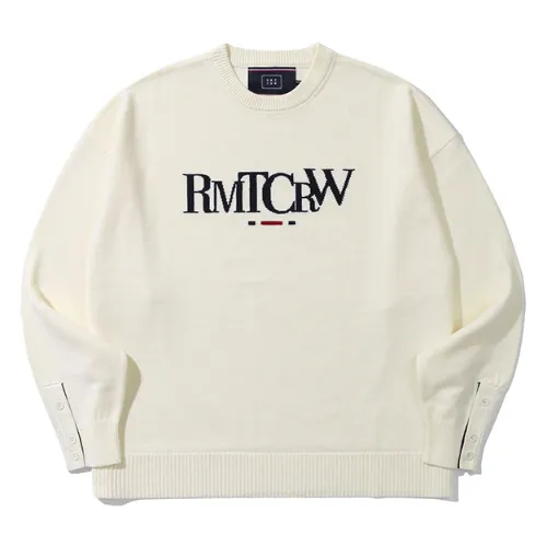 ROMANTIC CROWN  |Unisex Street Style Long Sleeves Logo Sweaters