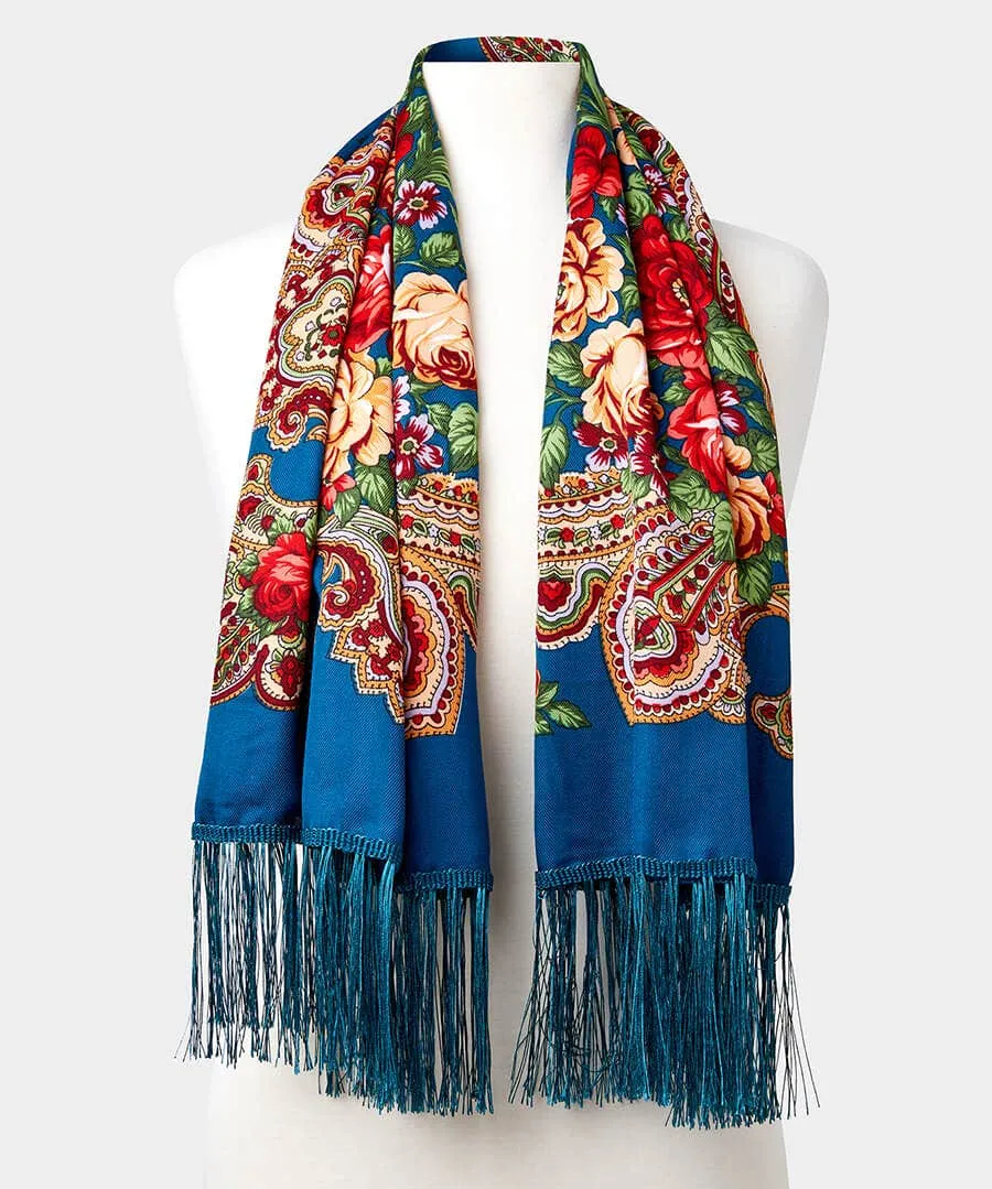 Rosaleigh Tassel Scarf