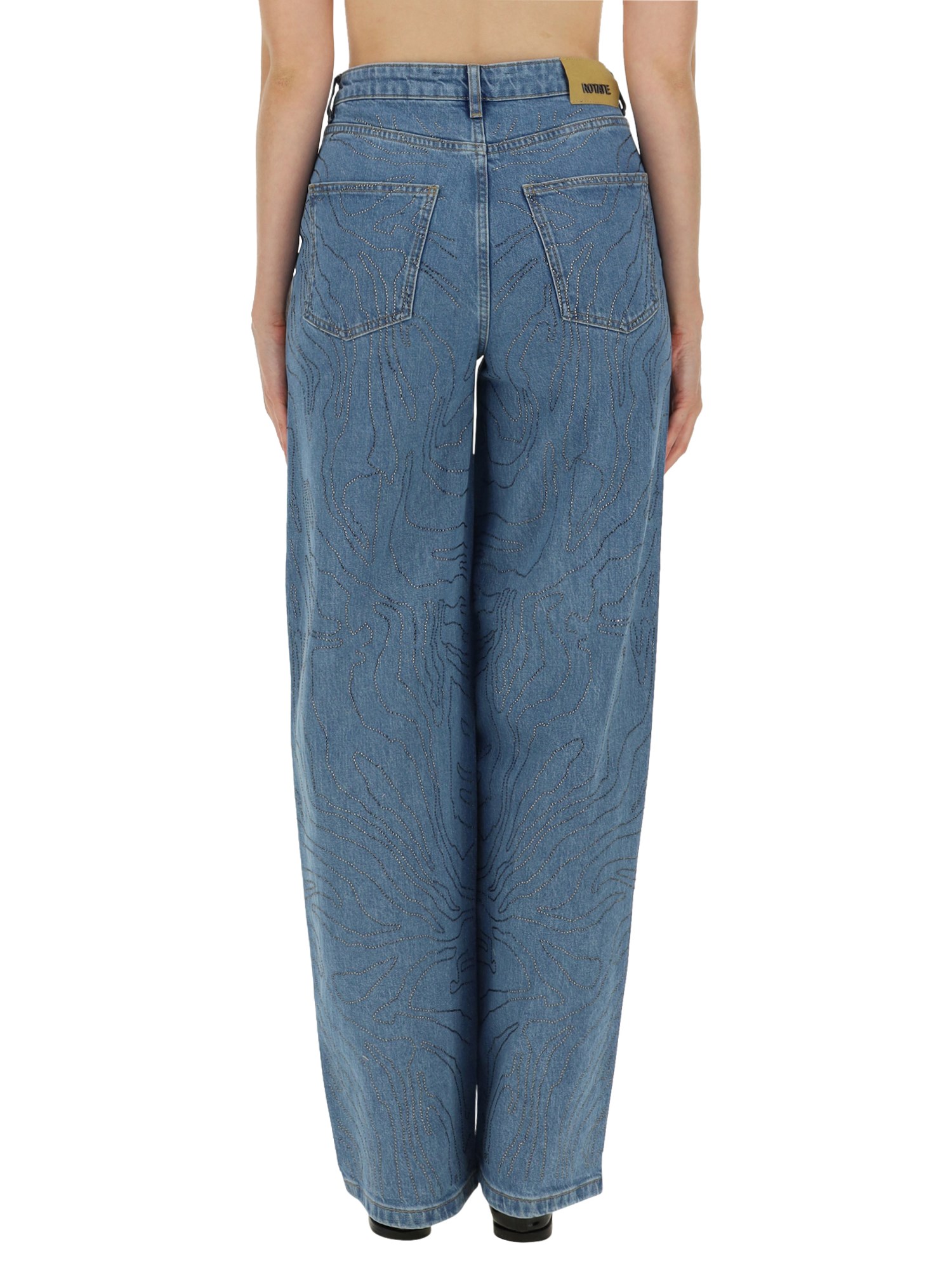 ROTATE BIRGER CHRISTENSEN    STRAIGHT LEG JEANS