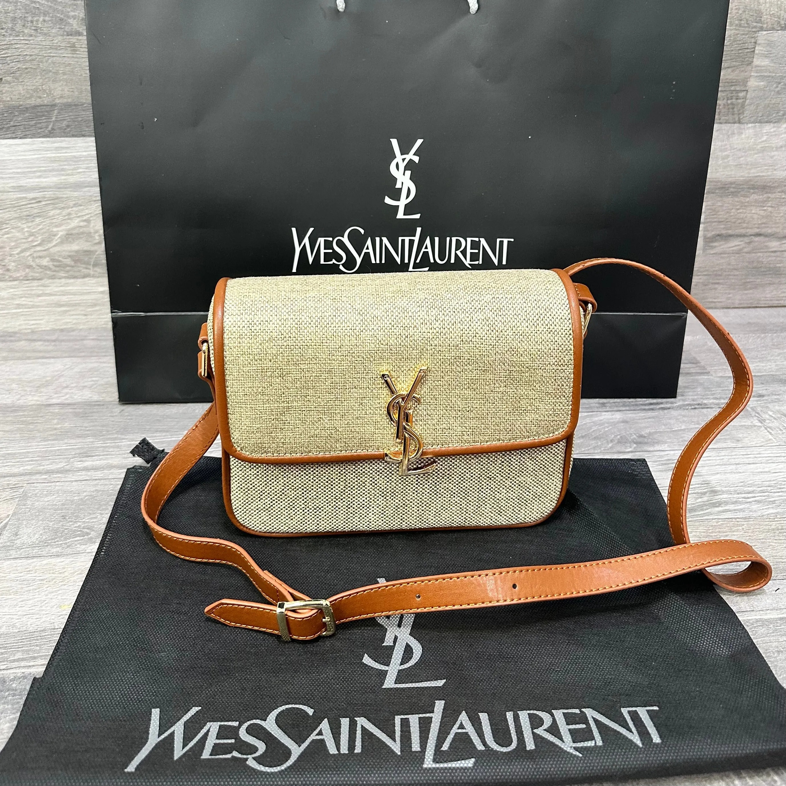 Saint Laurent Beige 4 bags