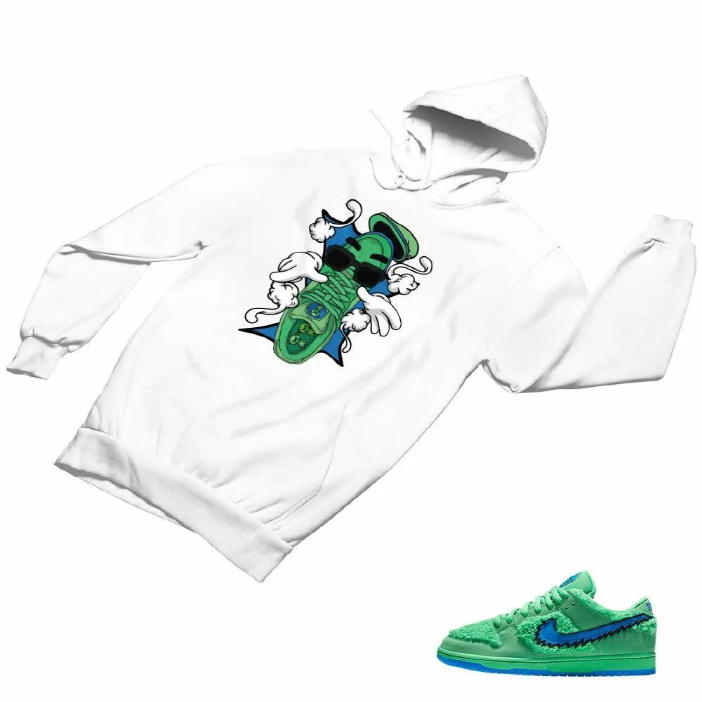 SB Dunk Low Green Bear Matching Custom Designed Hoodies ND 1-6-1