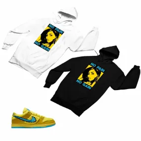 SB Dunk Low Yellow Matching Custom Designed Hoodies ND 1-4-10