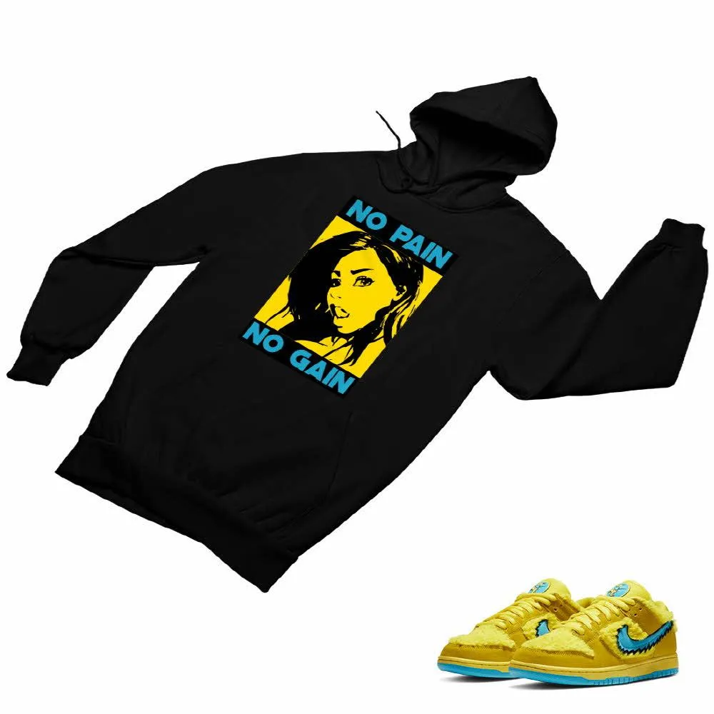 SB Dunk Low Yellow Matching Custom Designed Hoodies ND 1-4-10