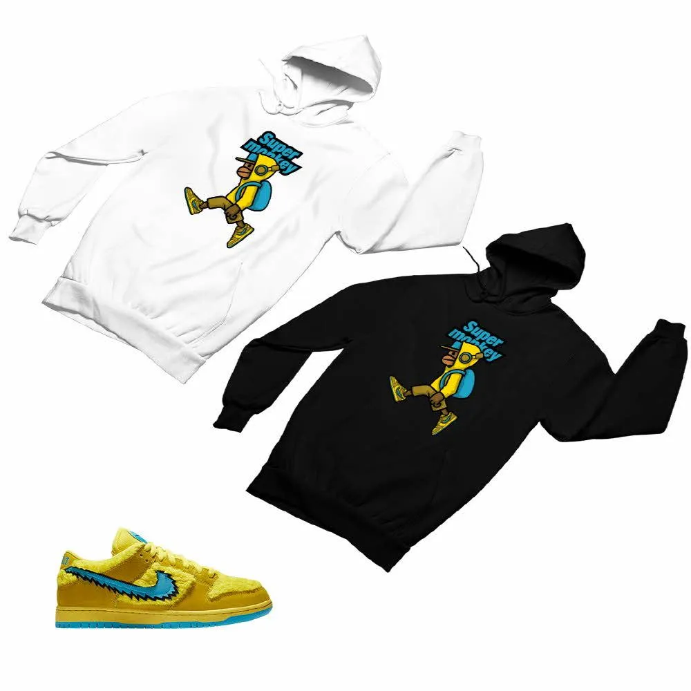 SB Dunk Low Yellow Matching Custom Designed Hoodies ND 1-4-11