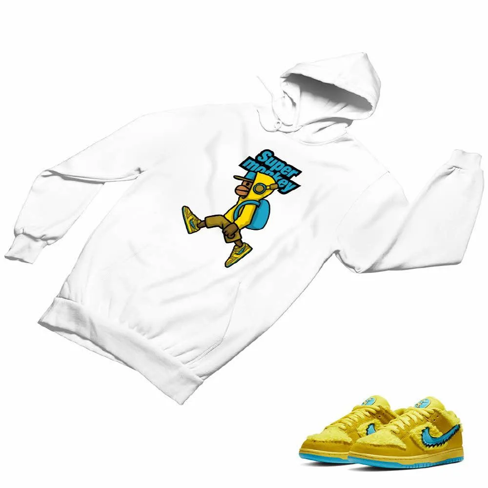 SB Dunk Low Yellow Matching Custom Designed Hoodies ND 1-4-11