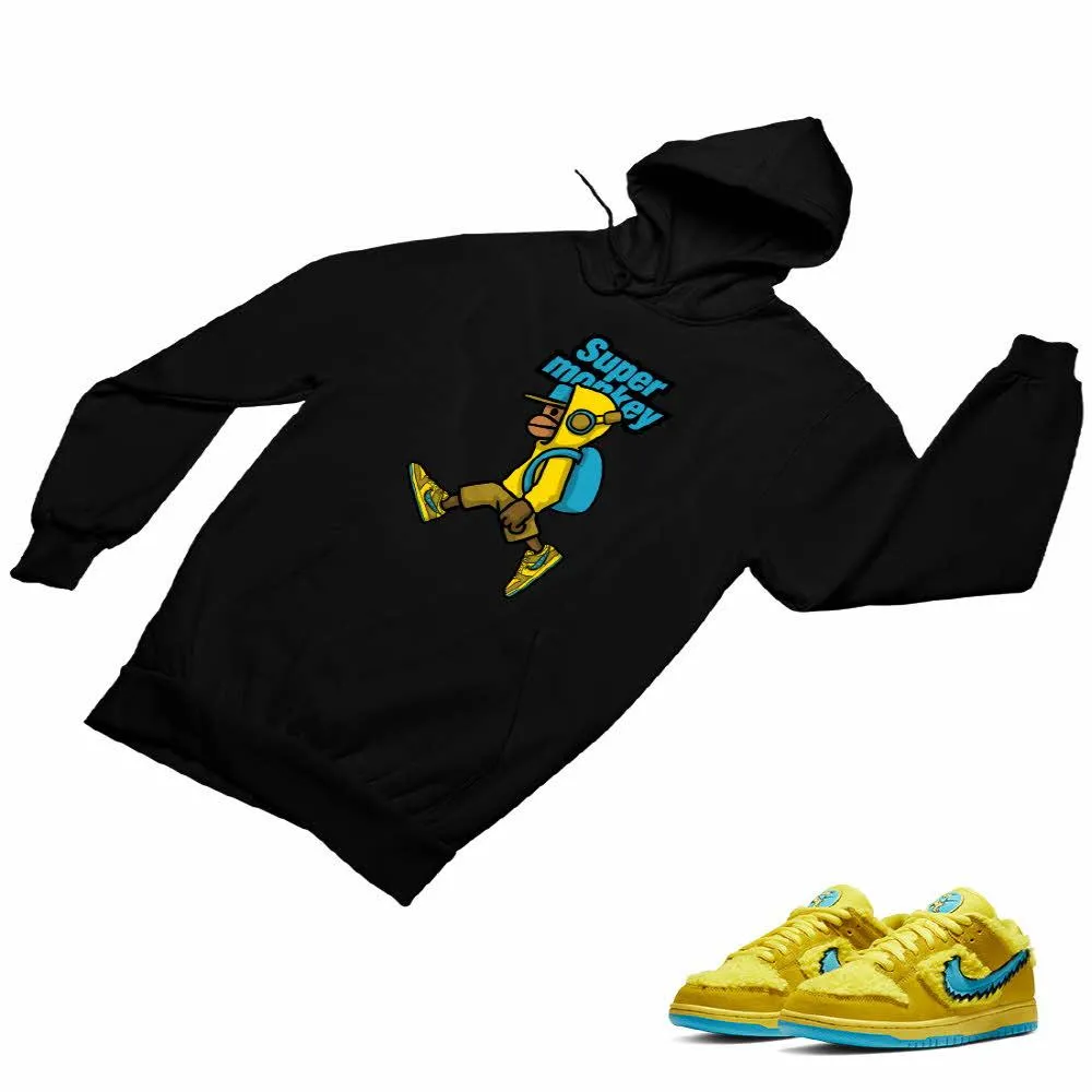 SB Dunk Low Yellow Matching Custom Designed Hoodies ND 1-4-11