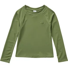 Seaesta Surf Long Raglan Sleeve Rashguard, Seaweed