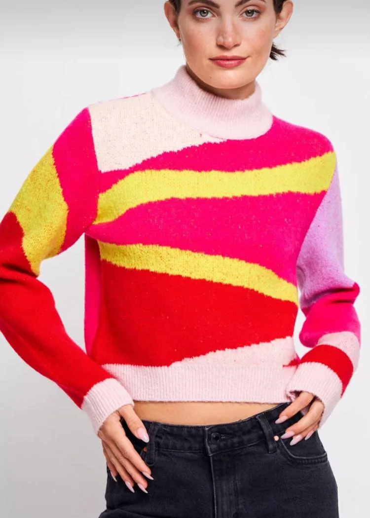 Silka Abstract Pattern Sweater ***FINAL SALE***