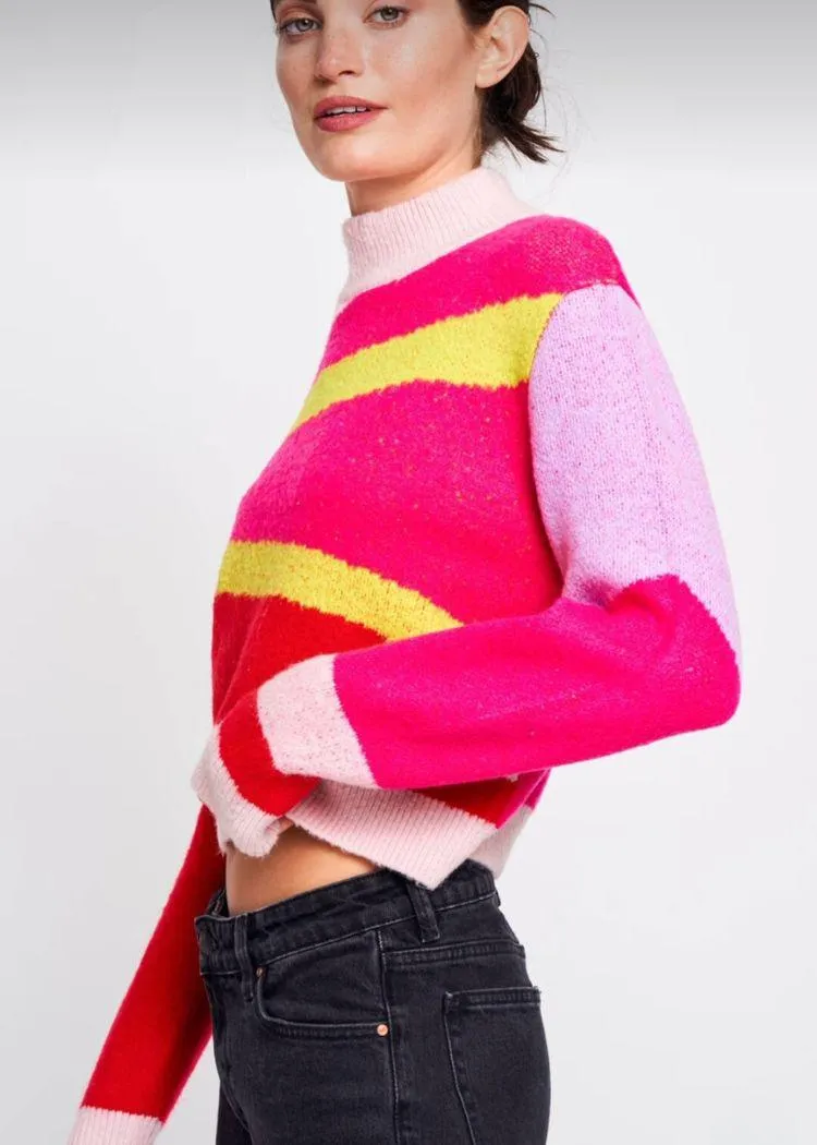 Silka Abstract Pattern Sweater ***FINAL SALE***