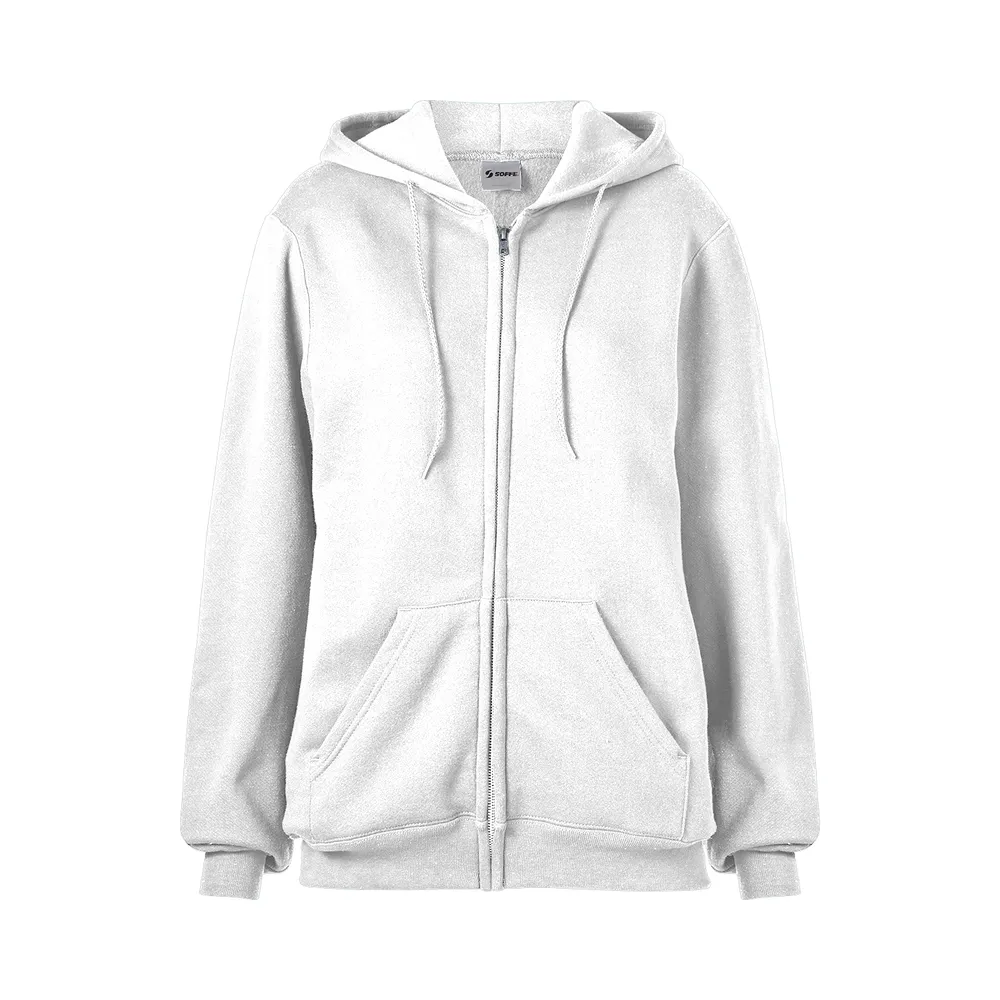 Soffe 9377 9 Oz Flc Zip Hood SKU: 9377